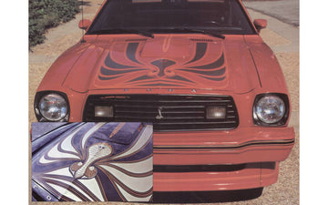1978 King Cobra Hood Snake Decal