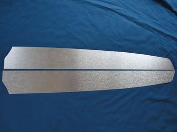 1967 Deluxe Door Insert Kit - Brushed Aluminum