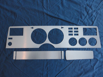 1975-1978 Mustang II Brushed Aluminum Dash Insert Kit