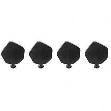 1974-1978 Mustang II Hood Bumpers - D4ZZ-16758-S